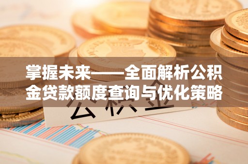 曲水掌握未来——全面解析公积金贷款额度查询与优化策略