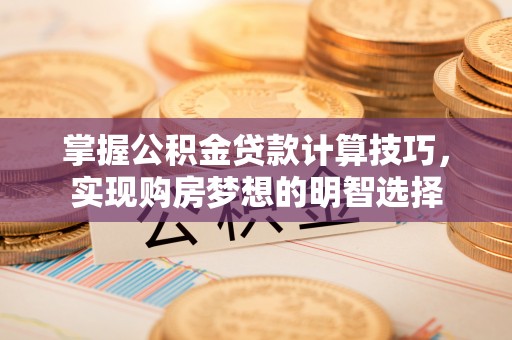 曲水掌握公积金贷款计算技巧，实现购房梦想的明智选择