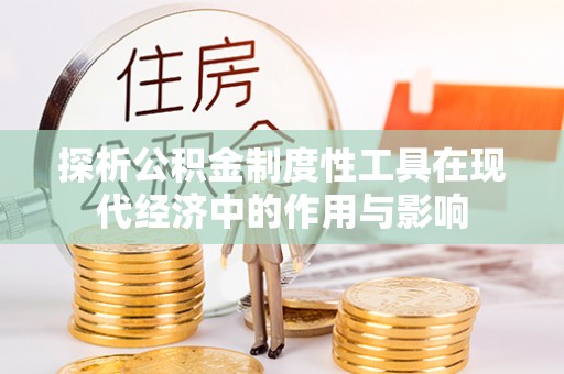 曲水探析公积金制度性工具在现代经济中的作用与影响