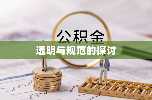 曲水透明与规范的探讨