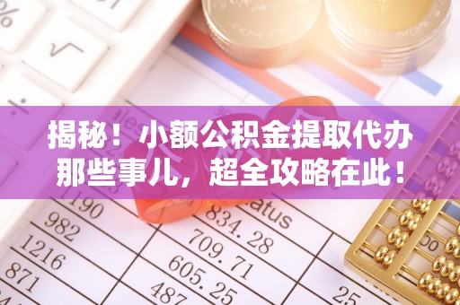 曲水揭秘！小额公积金提取代办那些事儿，超全攻略在此！
