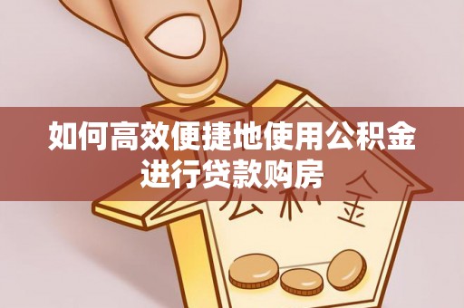 曲水如何高效便捷地使用公积金进行贷款购房