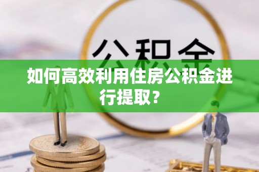 曲水如何高效利用住房公积金进行提取？